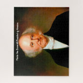 マーティン・ヴァン・ビューレン第8代大統領。 ジグソーパズル (縦)