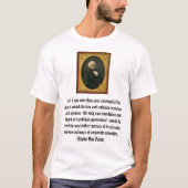 マーティン・ヴァン・ビューレン Tシャツ (正面)