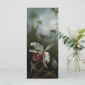 マーティン・J・ヒードによるコリブリと白いラン (スタンド正面)