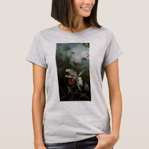 マーティン・J・ヒードの『ハチドリと白いラン』 Tシャツ