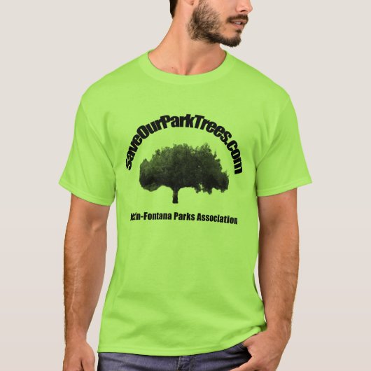 マーティンFontanaは連合を駐車します Tシャツ (正面)