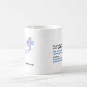 マーティンLutherの引用文 コーヒーマグカップ (中央)