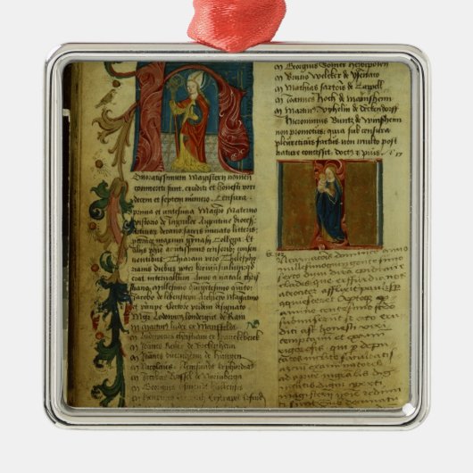 マーティンLutherの登録 メタルオーナメント (正面)