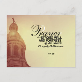 マーティンLuther -祈りの言葉 ポストカード