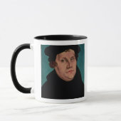 マーティンLuther 1529年のポートレート マグカップ (左)