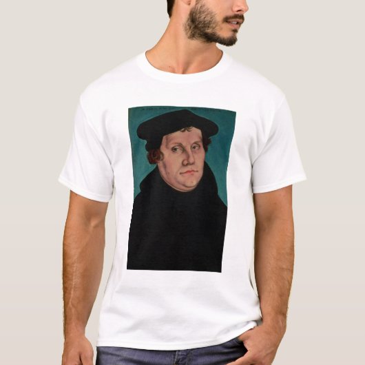 マーティンLuther 1529年のポートレート Tシャツ (正面)
