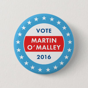 マーティンO'Malley 2016年 缶バッジ