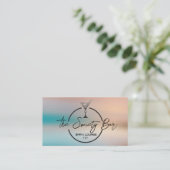 マーティーニのロゴ |バーラウンジ 名刺 (スタンド正面)