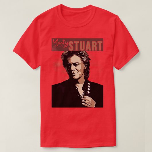 マーティ・スチュアート Tシャツ (デザイン正面)