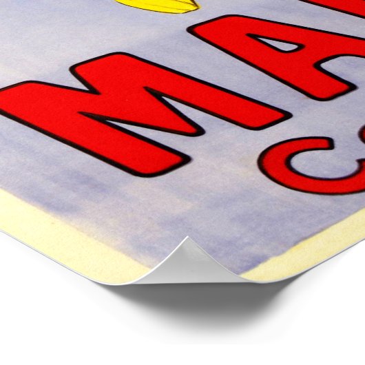 マーテルコニャックフランスアールデコレオネットカプピエロ ポスター (角)