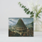 マーテン・ヴァン・ヴァルケンボルチ – バベルの塔 ポストカード (スタンド正面)