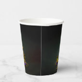 マーディグラスキングケーキと王冠 紙コップ (右)