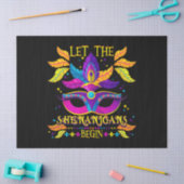 マーディ・グラの衣装シーナニガンがマスクを始める 薄葉紙 (クラフト)