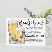 マーディ・グラスの婚約のお知らせ 招待状 (スタンド正面)