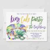 マーディ・グラス招待状 招待状 (正面)