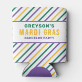 マーディ・グラス独身パーティー・独身最後のパーティー・缶クーラー 缶クーラー (裏面)