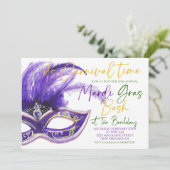 マーディ・グラス ご招待 招待状 (スタンド正面)