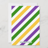 マーディ・グラス への招待 招待状 (裏面)