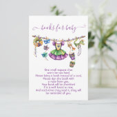 マーディ・グラス・ガール　ベビー服ハンガー本 招待状 (スタンド正面)