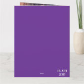 マーディ・グラス・ビーグル カード (裏面)