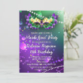 マーディ・グラス・マスカレード・パーティー 招待状 (スタンド正面)