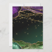 マーディ・グラス・マスカレード・パーティ 招待状 (裏面)