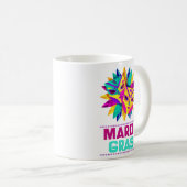 マーディ・グラス・マスク クラシックマグ コーヒーマグカップ (正面右)