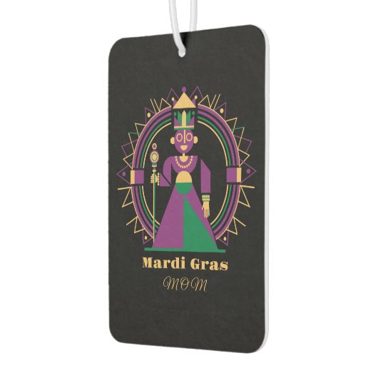 マーディ・グラス・マム 2026 クイーン カーエアーフレッシュナー (左)