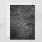 マーディ・グラ  誕生日パーティーの招待状 招待状 (裏面)