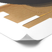 マーデルプラタアルゼンチンビーチポスター ポスター (角)