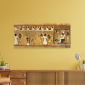 マートの羽に対するハートの計量 キャンバスプリント (インサイチュ (リビング))