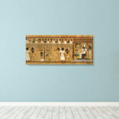 マートの羽に対するハートの計量 キャンバスプリント (インサイチュ (ウッドフロア))