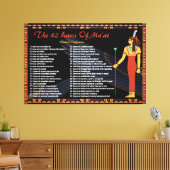 マートの42の法律 – 負の自白 キャンバスプリント (インサイチュ (リビング))