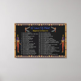 マートの42の法律 – 負の自白 キャンバスプリント