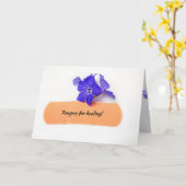 マートルの花に包帯する カード (黄色い花)