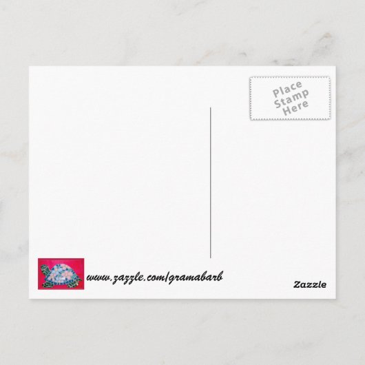 マートルザタートルカナダはがき ポストカード (裏面)