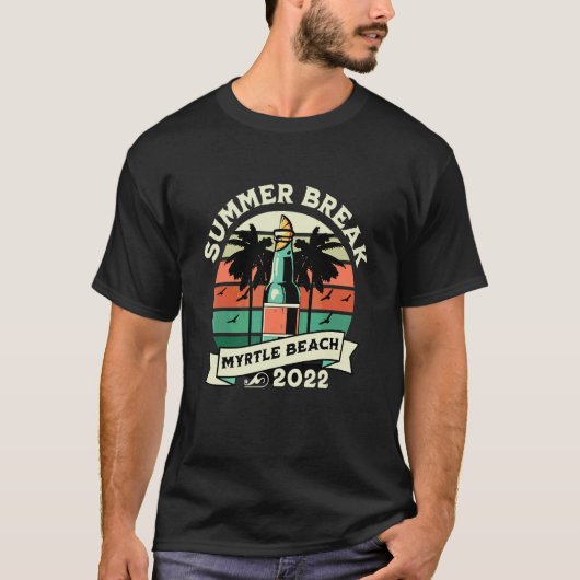 マートルビーチの夏休み2022 Tシャツ (正面)