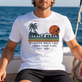 マートルビーチの週末バチェラー・パーティー Tシャツ