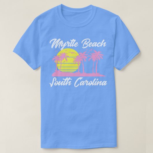 マートルビーチサウスオリナホワイト Tシャツ (デザイン正面)