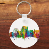 マートルビーチサウスカロライナスカイライン キーホルダー (正面)
