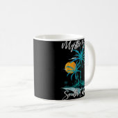 マートルビーチサウスカロライナビーチサマーサーフィンP コーヒーマグカップ (正面右)