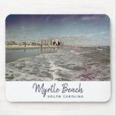 マートルビーチサウスカロライナヴィンテージ マウスパッド (正面)