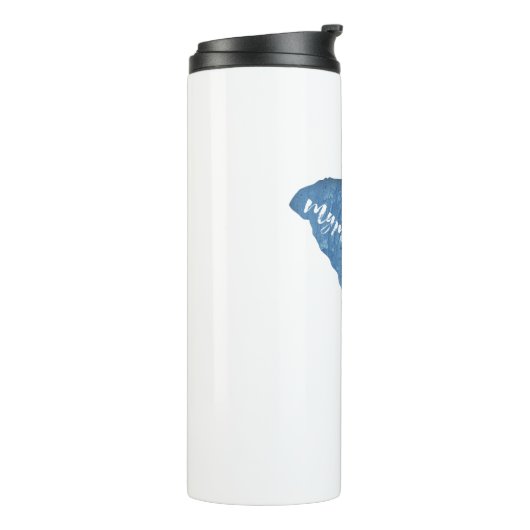 マートルビーチサウスカロライナ木目 タンブラー (回転左)