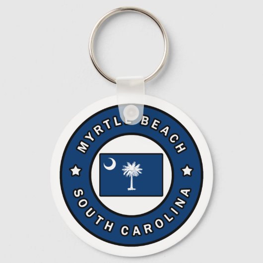 マートルビーチサウスカロライナ キーホルダー (正面)