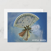 マートルビーチサウスカロライナPanoramaトラベルフォト ポストカード (正面/裏面)