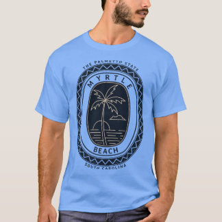 マートルビーチサウス州サンセット Tシャツ