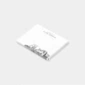 マートルビーチスカイラインからパーソナライズされた ポストイット (アングル)