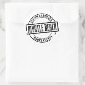 マートルビーチタイトル ラウンドシール (バッグ)