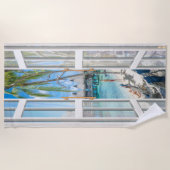 マートルビーチバケーション ビーチタオル (正面)