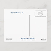 マートルビーチピア ポストカード (裏面)